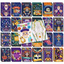 Livro de colorir Sinload Day of The Dead 72 unidades para adultos e crianças Livro de colorir Sinload Day of The Dead 72 unidades para adultos e crianças