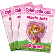 Desenhos personalizados para colorir - Tema: Patrulha Canina