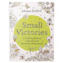 Livro de colorir Small Victories Adult Stress Relax