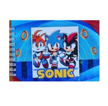 Livro De Colorir Sonic Bobbie Goods 50 Folhas Capa Dura180G Livro De Colorir Sonic Bobbie Goods 50 Folhas Capa Dura180G
