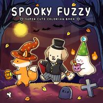 Livro de colorir Spooky Cutie Halloween Edição Limitada Art Livro de colorir Spooky Cutie Halloween Edição Limitada Art