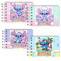 Livro De Colorir Stitch 50 Páginas 180g Capa Dura Relaxamento E Criatividade