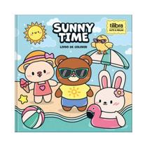 Livro de Colorir Tilibra Cute & Relax 39 Desenhos Pintura Capa Dura 39 Desenhos Estações e Momentos