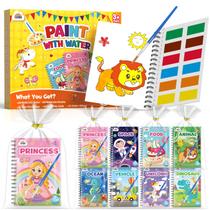 Livro de colorir ZMLM 24 Water for Kids Party Favors, de 4 a 8 anos