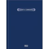 Livro de Conta Corrente Capa Dura Ofício 100fls Tilibra