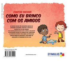 Livro de Contos Sociais - Como Eu Brinco com os Amigos Livro de Contos Sociais - Como Eu Brinco com os Amigos