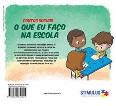 Livro de Contos Sociais - O Que Eu Faço na Escola
