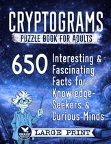 Livro de Criptogramas com Letra Grande