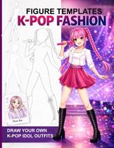 Livro de Desenho com Modelos de Figuras de Moda K-Pop Livro de Desenho com Modelos de Figuras de Moda K-Pop