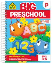 Livro de Exercícios School Zone Big Preschool (3-5 anos) - 320 Páginas