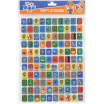 Livro de folhas de adesivos Blippi com 110 adesivos fofos para crianças