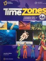 Livro de Inglês TimeZones Combo Split 4A - Aprenda inglês com a National Geographic! - Cengage Learning