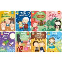 Livro de Leitura Clássicos Recortados 16 Páginas (pacote com 8 Títulos)
