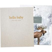 Livro de Memórias para Bebê Peachly - Unissex e Minimalista - Primeiro Ano