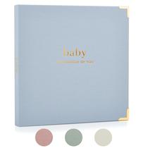 Livro de Memórias para Bebê ZICOTO - Timeless First 5 Years - Capa Azul em Linho