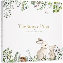 Livro de Memórias para Bebê ZIRI & ZANE - Primeiros 5 Anos - Unissex Livro de Memórias para Bebê ZIRI & ZANE - Primeiros 5 Anos - Unissex