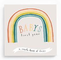 Livro de memórias para bebês Lucy Darling Little Rainbow Theme Livro de memórias para bebês Lucy Darling Little Rainbow Theme