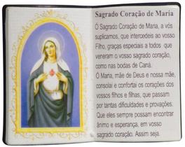 Livro de Oração Coração de Maria Resina Religioso