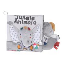 Livro De Pano Animais Sensorial E Interativo Para Bebês Livro De Pano Animais Sensorial E Interativo Para Bebês