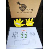 Livro De Pareamento Para Crianças Menores trabalha coordenação motora opções matemática letras ciências