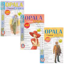 Livro De Passatempo Coquetel Criptogramas Cripto Opala Plus