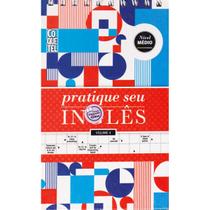 Livro de Passatempo Coquetel Inglês Crossword Espiral Vol 4