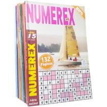 Livro de Passatempos Com Números Numerex Numerix - Kit 9 Volumes Encadernados