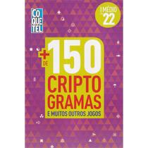 Livro de Passatempos Coquetel +150 Cripto Nível Médio Nº22