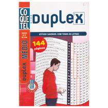 Livro de Passatempos Coquetel Duplex Vol. 37 Encadernado 144 Páginas
