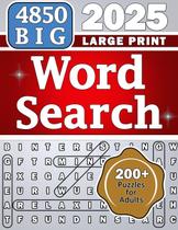 Livro de pesquisa de palavras SouthHouse Press BIG 4850 em letras grandes