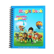 Livro De Pintura Mágica Com Água Da Patrulha Canina Para Crianças, Brinquedo Criativo De