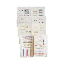 Livro De Ponto De Bordado Para Iniciantes Para Adultos, Tutoriais Criativos De Bordado À Mão Passo a