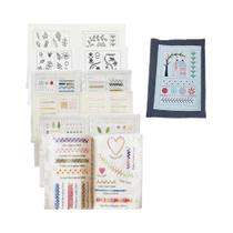 Livro De Pontos De Bordado Para Iniciantes Com Tutoriais Em Vídeo Passo a Passo, Livro Criativo De