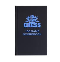 Livro de Pontuação de Xadrez WE Games - 100 Páginas com Notação