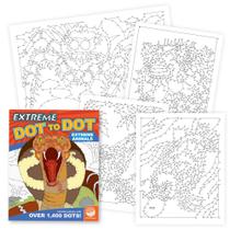 Livro de Quebra-Cabeça Ligando os Pontos Extremo - Animais