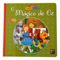 Livro de quebra-cabeças o mágico de oz