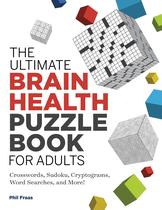 Livro de quebra-cabeças sobre saúde cerebral Rockridge Press para adultos Livro de quebra-cabeças sobre saúde cerebral Rockridge Press para adultos