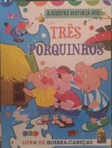Livro de quebra-cabecas - tres porquinhos