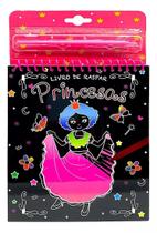 Livro de raspar - Princesas - PÉ DA LETRA