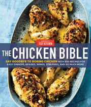Livro de receitas America's Test Kitchen The Chicken Bible com 500 receitas Livro de receitas America's Test Kitchen The Chicken Bible com 500 receitas