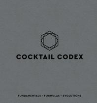 Livro de receitas de coquetéis Ten Speed Press Cocktail Codex
