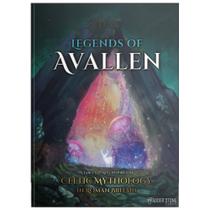 Livro de Regras Básicas Legends of Avallen RPG de Mesa Modiphius