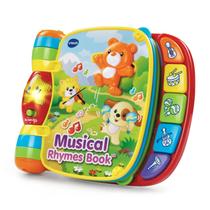 Livro de Rimas Musicais VTech Red para Bebês (6 a 36 Meses)
