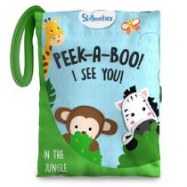 Livro de roupas Skillmatics Peek-A-Boo Jungle Book para bebê