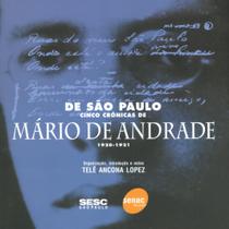 Livro - De São Paulo - Cinco crônicas de Mario de Andrade Livro - De São Paulo - Cinco crônicas de Mario de Andrade
