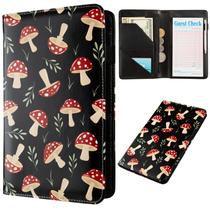 Livro de servidor ANNAMISSI para garçonete, bolso, couro, impermeável Livro de servidor ANNAMISSI para garçonete, bolso, couro, impermeável