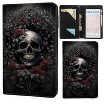 Livro de servidor ANNAMISSI Waitress Leather Waterproof 5x8in