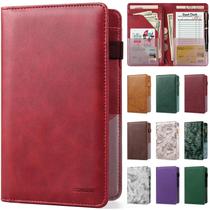 Livro de servidor EcoVision para garçonete em couro com bolso com zíper Livro de servidor EcoVision para garçonete em couro com bolso com zíper