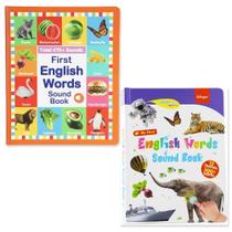 Livro de som BLOCKv My First English Words 470+ Words Kids