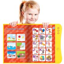 Livro de Som Funshpiel ABC Learning - Para Crianças Acima de 3 Anos